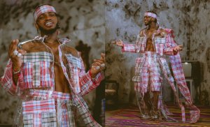 Amafoto ya Diamond yambaye imyenda ikoze mu mashashi akomeje kuvugisha benshi(AMAFOTO)