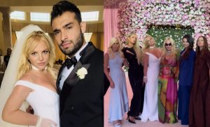 Mu mafoto irebere ubukwe bwa Britney Spears washyingiranwe n'umusore arusha imyaka 12