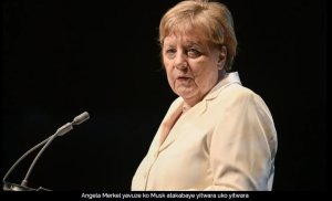 Elon Musk yatutse by'agasuzuguro Angela Merkel wahoze ayobora u Budage 