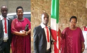 Meya wa Bujumbura yemereye umukecuru kurongorwa n'umusore