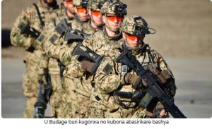 U Budage bugowe no kubona abasirikare bashya