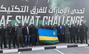 Abasirikare n'Abapolisi b'u Rwanda bitabiriye amarushanwa y'ubumenyi bwihariye mu birimo kurasa
