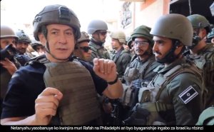 Netanyahu yashimangiye ko ari mu murongo mwiza wo gusenya Hamas