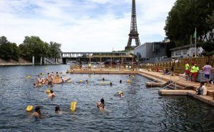 Abantu bongeye kwemererwa koga mu Mugezi wa Seine nyuma y'imyaka 100