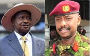 Museveni yajyanye n'umuhungu we Gen Muhoozi kuganira na Perezida Putin