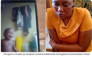 Umugore yafunzwe azira kugaburira umwana amazirantoki n'inkari