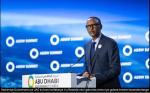 Perezida Kagame yatabarije Afurika iri kugirwaho ingaruka n'ihindagurika ry'ibihe