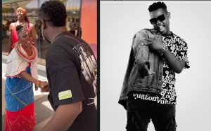 Bruce Melodie yasesekaye muri Kenya yakirwa nk'umwami[Video]