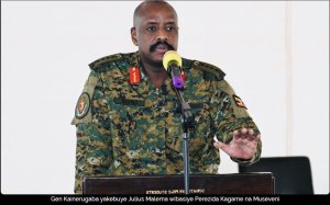 Gen Kainerugaba yakebuye Julius Malema wibasiye Perezida Kagame na Museveni
