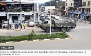 'U Rwanda rurimo guha inzira no guherekeza' ingabo za SADC ziva i Goma