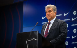 Joan Laporta ushaka gukomeza kuyobora FC Barcelone yeguye
