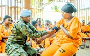 Ingabo z'u Rwanda ziri mu Butumwa bwa MINUSCA zavuye abagore bo muri gereza ya Bimbo