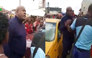 Umugabo yateje akavuyo nyuma yo kubona umugore we mu modoka y'umuhanzi