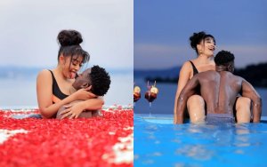 Amafoto ya Zari n'umukunzi we baryohewe n'ubuzima akomeje kuvugisha benshi(AMAFOTO)