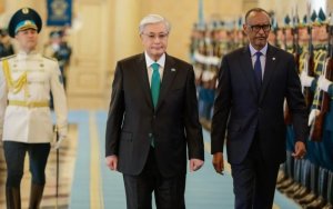 Perezida Kagame yatangiye uruzinduko rw'akazi muri Kazakhstan