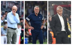 Mu cyumweru kimwe gusa, abatoza batatu banyuze muri Manchester United birukanywe