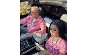 Nicki Minaj yifashishije AI, yongera kugaragaza urwo akunda Trump