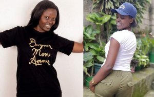 Abafana ba Mwiseneza Josiane yabateye kuvuga bitewe n'umupira yambaye[AMAFOTO]