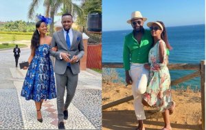 Ndagukunda cyane! Clement yatomagije umugore we Knowless ku isabukuru ye y'amavuko