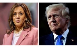 Trump yavuze ko gutsinda Kamala Harris bizamworohera