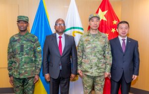 Umugaba Mukuru wungirije w'igisirikare cy'Ubushinwa ari mu Rwanda