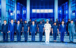 IGP Namuhoranye yakiriye intumwa z'u Bushinwa