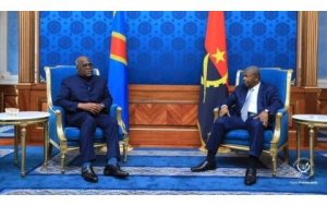 Tshisekedi yahamagawe na Lourenço baganira ku mutekano wo mu burasirazuba bwa Kongo