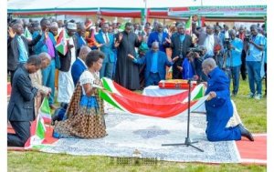 Perezida Ndayishimiye yatangaje ko yabonye Imana mu Izuba