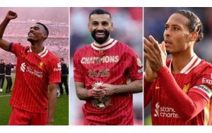 Abakinnyi batatu ba Liverpool mu bazatorwamo umukinnyi w'umwaka muri Premier League