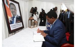 Leta ya Zambia yitambitse gahunda yo gushyingura Edgar Lungu muri Afurika y'Epfo