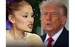 Ariana Grande yongeye kugaragaza ko adashyigikiye imiyoborere ya Trump