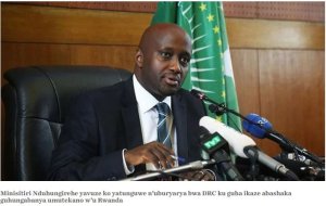 Min Nduhungirehe yashyize hanze ibimenyetso by'uko KONGO yahaye ikaze Abajenosideri