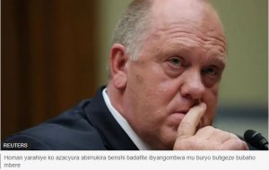 Trump yashyizeho ‘Tsar w'imipaka' warahiye gukumira abimukira no kubasubiza iwabo