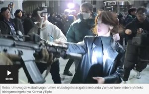 Koreya y'Epfo:Umugore yahanganye n'umusirikare ashaka kumwambura imbunda