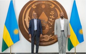 Perezida Kagame yakiriye Gen. Muhoozi