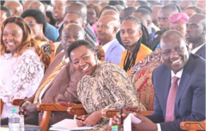 Perezida Ruto n'umugore we bazanye agashya muri Perezidansi ya Kenya