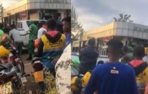 Biryogo:Abaturage bashenguwe n'uburyo inzego z'umutekano zatwayemo umusore woza moto