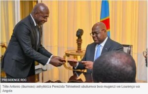 DR Congo – Rwanda: João Lourenço yoherereje ubutumwa Tshisekedi