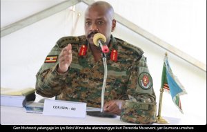 Gen Muhoozi na Bobi Wine urwa se bakomeje Intambara y'amagambo 