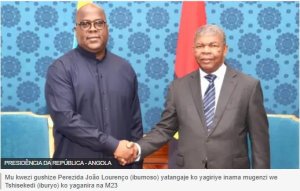 Angola yavuze ko 'DR Congo igiye kuganira na M23'