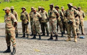 Ingabo zindi za SADC zirava Goma zice mu Rwanda zitaha