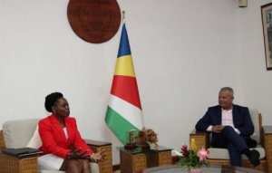 U Rwanda na Seychelles byaganiriye ku kwagura umubano