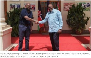 Nyuma ya Kigali , Gen.Muhoozi yerekeje amaso kuri Kenya n' ubutumwa bwihariye