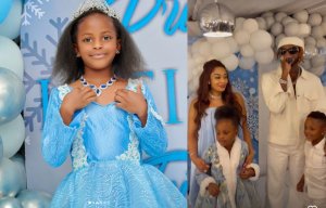 Diamond na Zari bahuriye mu birori by'isabukuru y'umwana wabo wujuje imyaka 7(AMAFOTO)