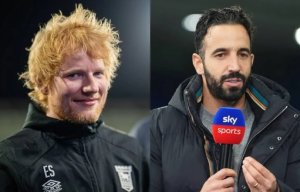 Ed Sheeran yasabye imbabazi umutoza wa Manchester United