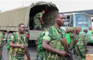 Abasirikare b'u Burundi bari muri EACRF bashinjwe kwiyunga kuri bagenzi babo bari kurwana na M23