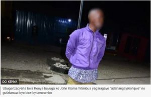 Umugabo yafatanywe igikapu yari ahetsemo ibice by'umugore we yamukasemo ibice