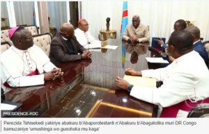 RDC: Kiliziya n'andi madini bahaye Tshisekedi 'umushinga wo gusohoka mu kaga'