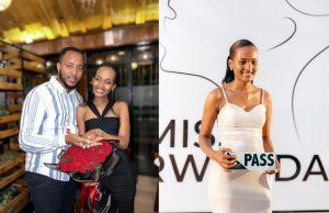 Kazeneza Merci witabiriye Miss Rwanda yambitswe impeta n'umukunzi we(Amafoto)