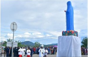 Kibeho: Ibihumbi bisaga 18 by'aba Kirisitu bazindukiye kwizihiza isabukuru y'amabonekerwa